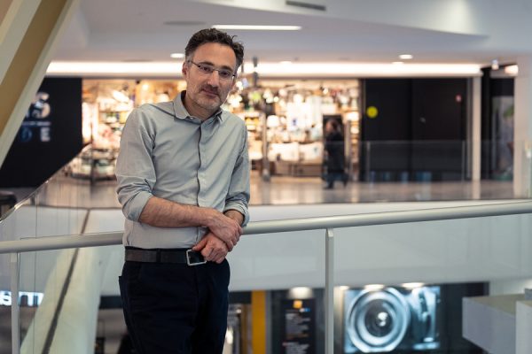 Le philosophe Dalibor Frioux au forum des Halles