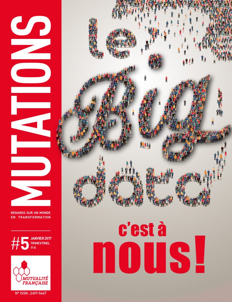 Mutations #5 : Une du magazine sur le Big Data.