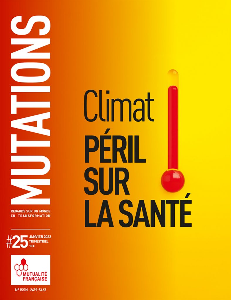 Mutations #25: une du magazine sur le climat