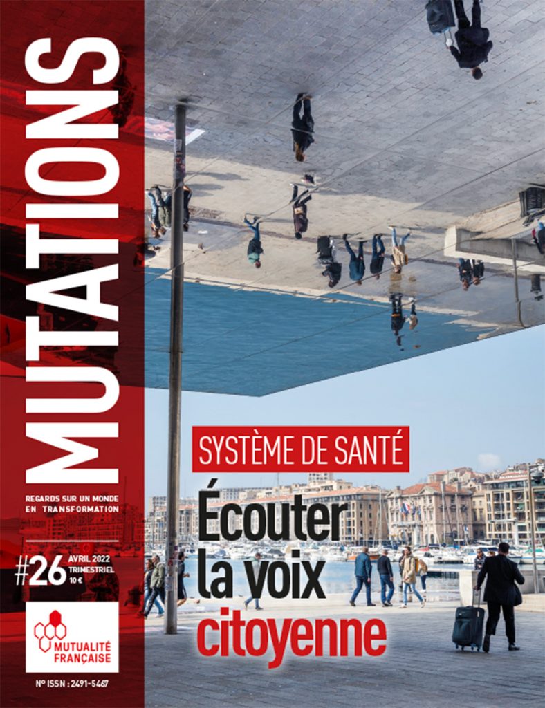 Mutations #26 : une du magazine sur la démocratie sanitaire