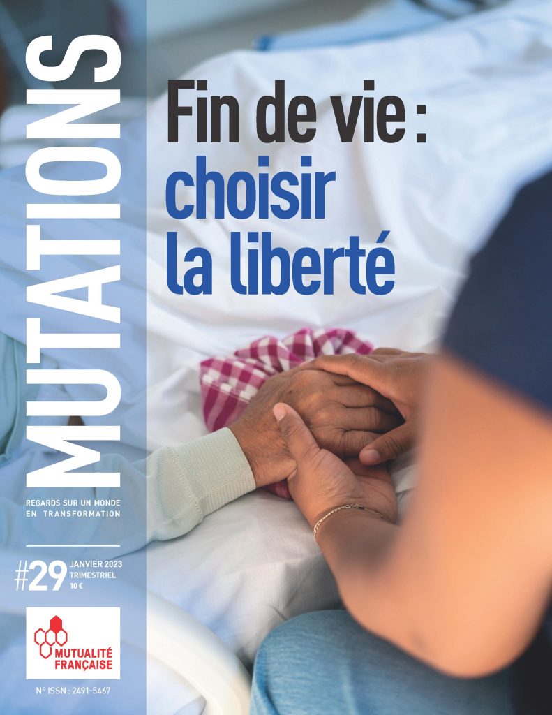 Mutations #29 : une du magazine sur la fin de vie