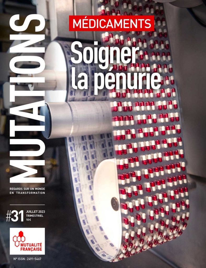 Mutations #31 : une du magazine Médicaments - Soigner la pénurie