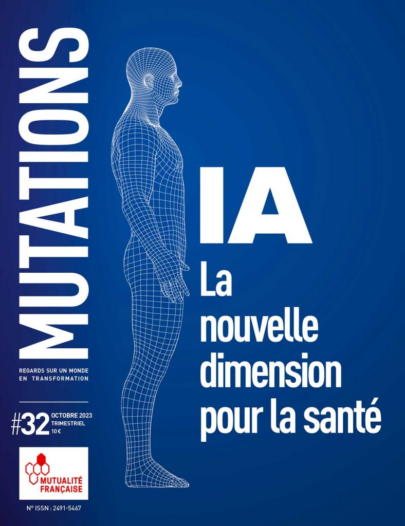 Mutations #32 : une du magazine sur l'intelligence artificielle.